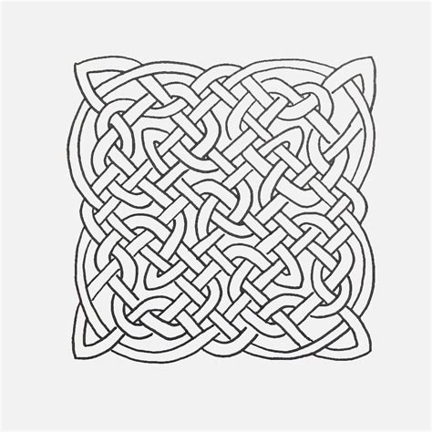 Celtic Knot Drawing Skill