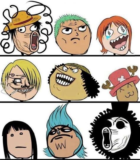 One Piece Rage One Piece Funny Rage Faces One Piece Meme