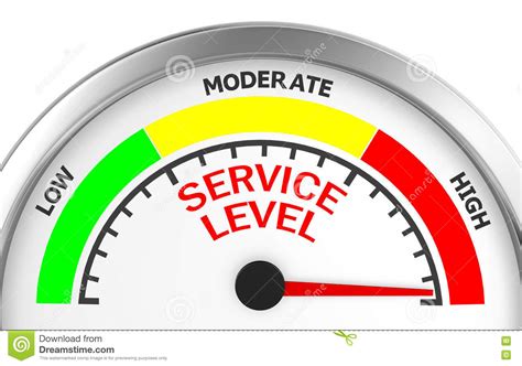 Service level stock illustration. Illustration of communicate - 80475785