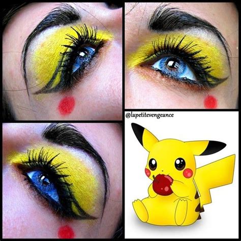 Pikachu Pokemon Makeup Pikachu Makeup Cosplay Makeup