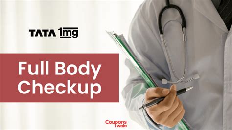 Tata 1mg Full Body Checkup Best Health Checkup Plans