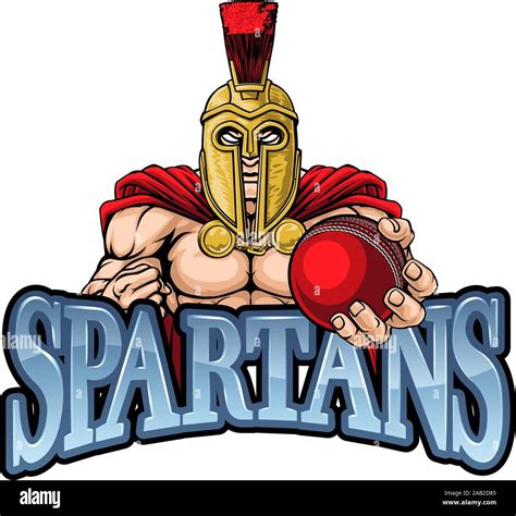 Spartan Trojan Cricket Sports Mascot Stock Vector Image And Art Alamy