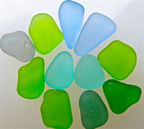 Sea Glass Or Beach Glass Of Hawaii Beaches Cornflower Blue Etsy Sea Glass Art Sea Glass