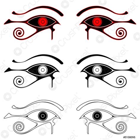 Eye Of Horus The Symbol Of Ancient Egypt Stock Vector 5108095