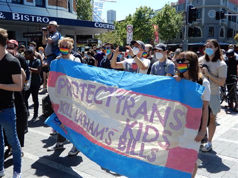 Trans Rights Activists Triumph Over Protest Ban Police Respond With Force