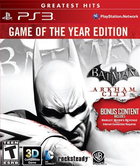 The two exclusive dlc ps3 gamers will get are two costumes are; Batman: Arkham City (GOTY) - PS3 ISO/ROM - Playstation 3 Game