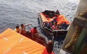 台灣漁船在非洲失火 長榮海運不畏海盜即刻救援 - 社會 - 自由時報電子報