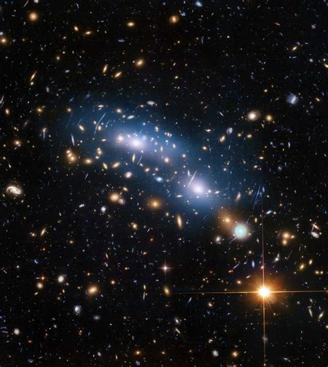 Galaxy Cluster Macs J0416 Reveals Clues About Early Universe Bbc Sky At Night Magazine