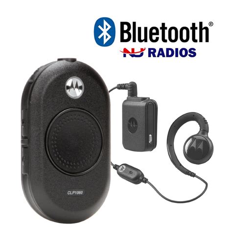 Six Pack Of Motorola Clp 1060 Uhf Six Channel Bluetooth 2 Way Radio For