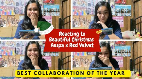 filipino reacting to red velvet x aespa beautiful christmas tagalog mv reaction youtube