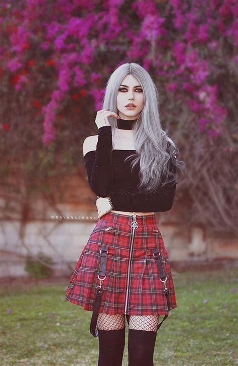 Gothic And Amazing — Model Dayana Crunk Outfit Killstar Welcome To