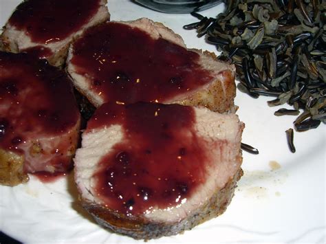 Use those ripe and sweet figs as a side to. Maple Macaroni: Dinner: Grilled Pork Tenderloin with Blackberry Sauce