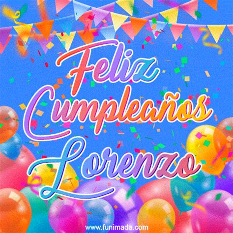 Feliz Cumpleaños Lorenzo 