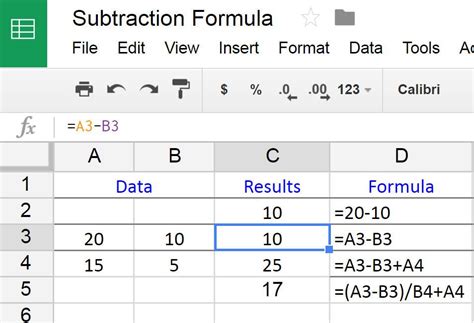 How To Subtract In A Excel Formula Honevo