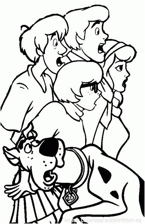 12 Classique Coloriage Scooby Doo Gallery Scooby Doo Coloring Pages