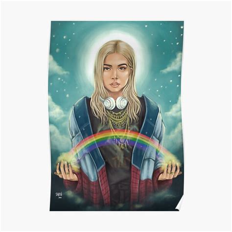 Lesbian Jesus Poster For Sale By Tangzpainter Redbubble