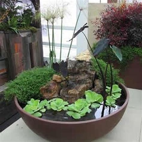 Attractive Indoor Water Garden Ideas For Enjoy Your Time 46 Small