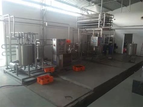 Stainless Steel Milk Pasteurizer Dairy Processing Plant Capacity 2000