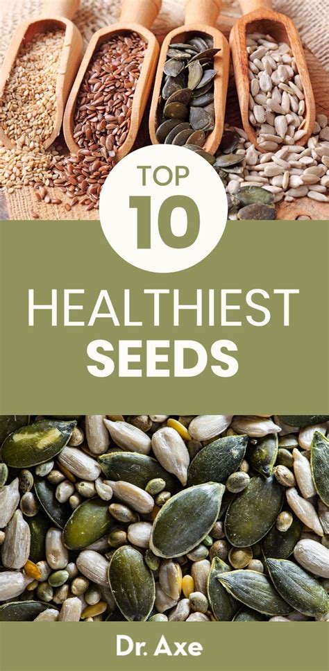 Top 10 Healthiest Seeds To Eat Healthy Seeds Seeds Benefits Coconut