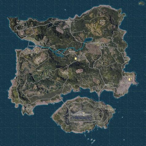 Erangel map loot location and details. PUBG Island Map of ERANGEL Loot Locations for Android ...