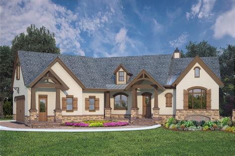 But if it's framed traditionally with big lumber rafters, the roof can stay in place. Ranch House Plan - 3 Bedrms, 2.5 Baths - 2764 Sq Ft - #106 ...