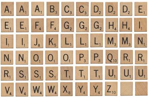 102 Best Scrabble Tiles Images On Pinterest Scrabble Letters