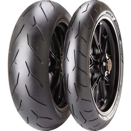 The internal structure of pirelli diablo rosso corsa ii has also been upgraded using everything that pirelli has learned from the past decade racing all of this combined leads to a much more confident ride and more importantly, a bigger smile on the rider's face. Pirelli Diablo Rosso Corsa Tire Combo | MotoSport