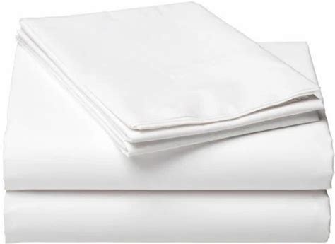 Cotton Single White Plain Bed Sheet At Rs 200 Piece In Aurangabad Id 13667331773
