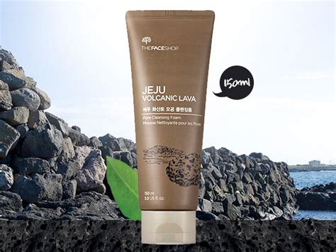 It is a subsidiary of lg household & health care of lg corporation. The FACE Shop Jeju Volcanic Lava Pore Cleansing Foam ...