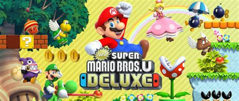 New Super Mario Bros U Deluxe Fue El Juego Más Vendido De La Semana En