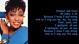 I Apologize by Anita Baker (Lyrics) - YouTube