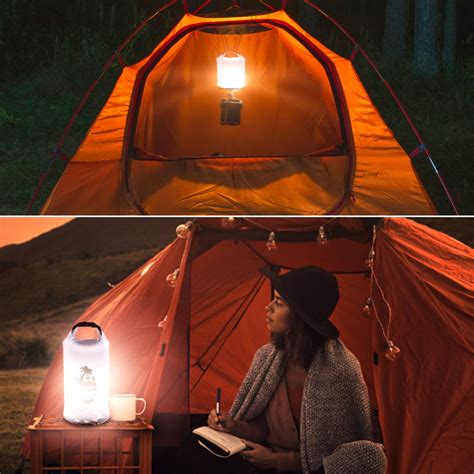 Aidier Solar Camping Lantern Camping Light Waterproof Ip66 With Dry