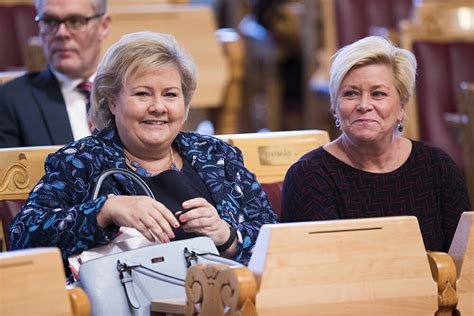 Statsminister Erna Solberg Nordmenn Må Få Flere Barn