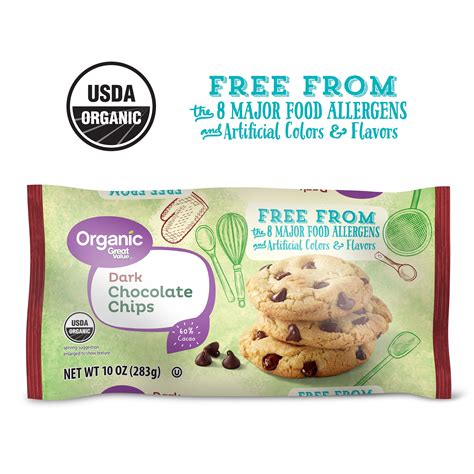 Great Value Organic Dark Chocolate Chips