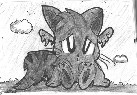 Sad Kitty By Nicole Lune On Deviantart