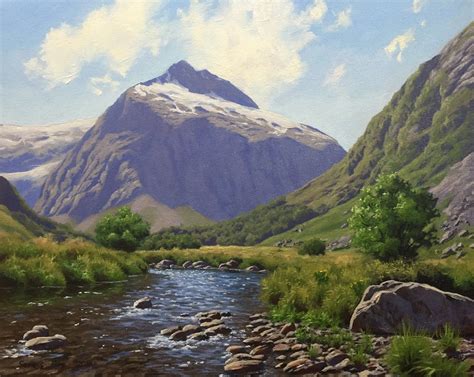 How To Paint A Mountain Landscape A Step By Step Guide — Samuel Earp