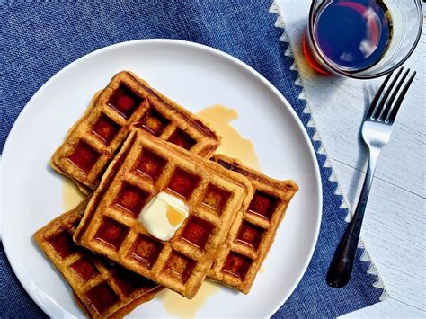 Mashed potato waffles are a delicious and easy way to use up leftover mashed potatoes. Sweet Potato Waffles | Recipe (With images) | Sweet potato ...