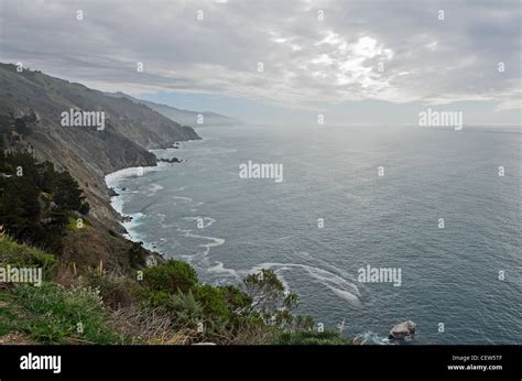 Big Sur Coastline California Stock Photo Alamy