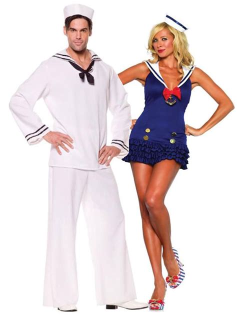 Sailor Couples Halloween Costume Couples Costumes Couples Costumes Party Outfit Alternative