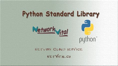 Python Standard Library Youtube
