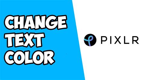 How To Change Text Color In Pixlr Youtube