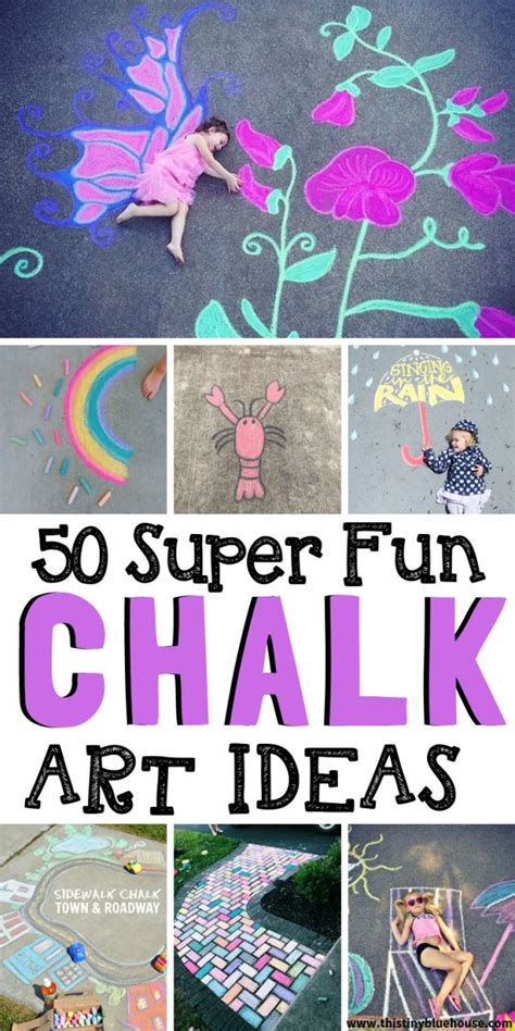 Here Are 50 Summer Sidewalk Chalk Art Ideas That Are Guaranteed To