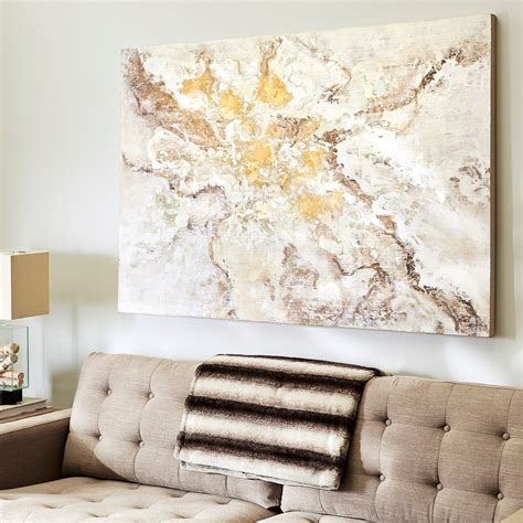 Golden Impressions Abstract Art Pier 1 Imports Modern Art Paintings