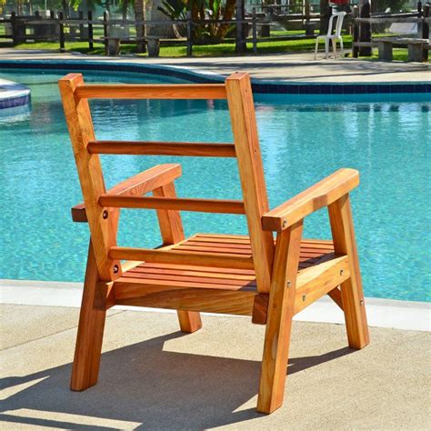 ✅ browse our daily deals for even more savings! Robin's Retro Patio Chair (Options: Redwood, No Cushion ...