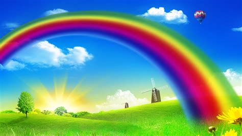 Rainbow 1920x1080 Wallpaper Wallpaper High Definition High Quality