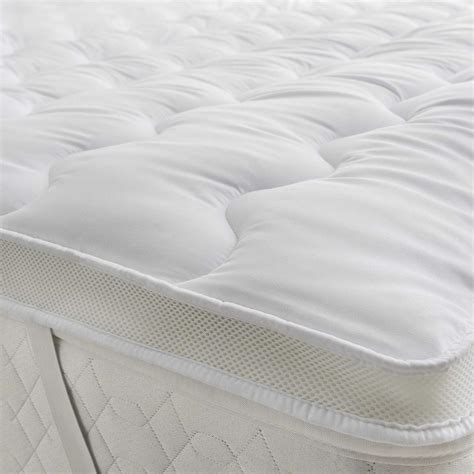 Air Flow Mattress Topper 5cm Thick Extra Filled Cosy Super Soft Anti