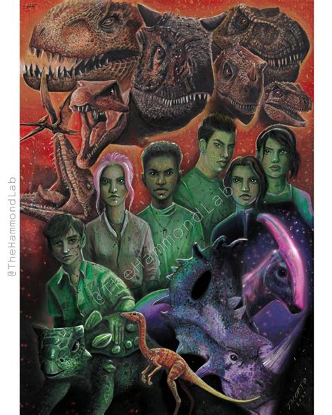 Jacopto On Instagram “the Wait Is Over My Camp Cretaceous Artwork