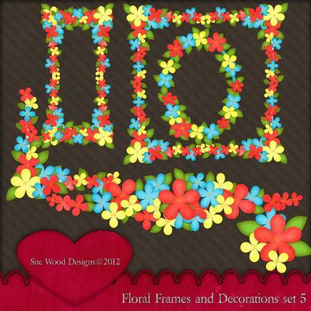 Floral Frames And Ornaments Brights Cup Craftsuprint