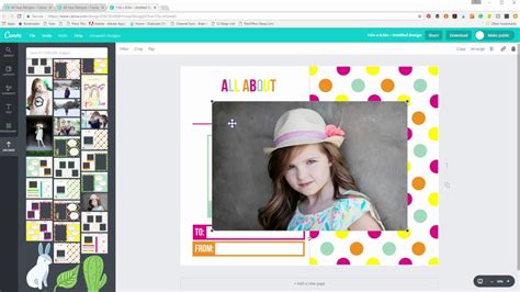 How To Edit Printables In Canva Youtube