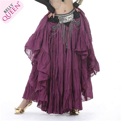 Buy New Cotton Belly Dance Costumes Sexy Belly Dance India Style Skirt For
